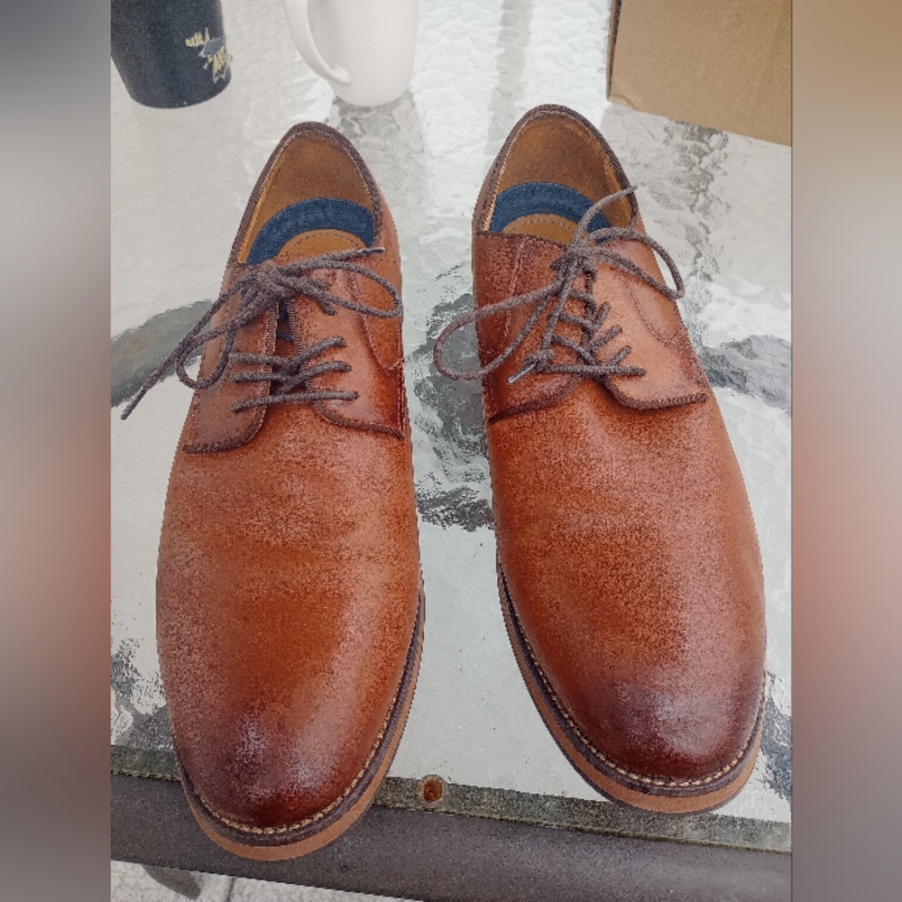 Florsheim Kierland plain toe oxford shoes